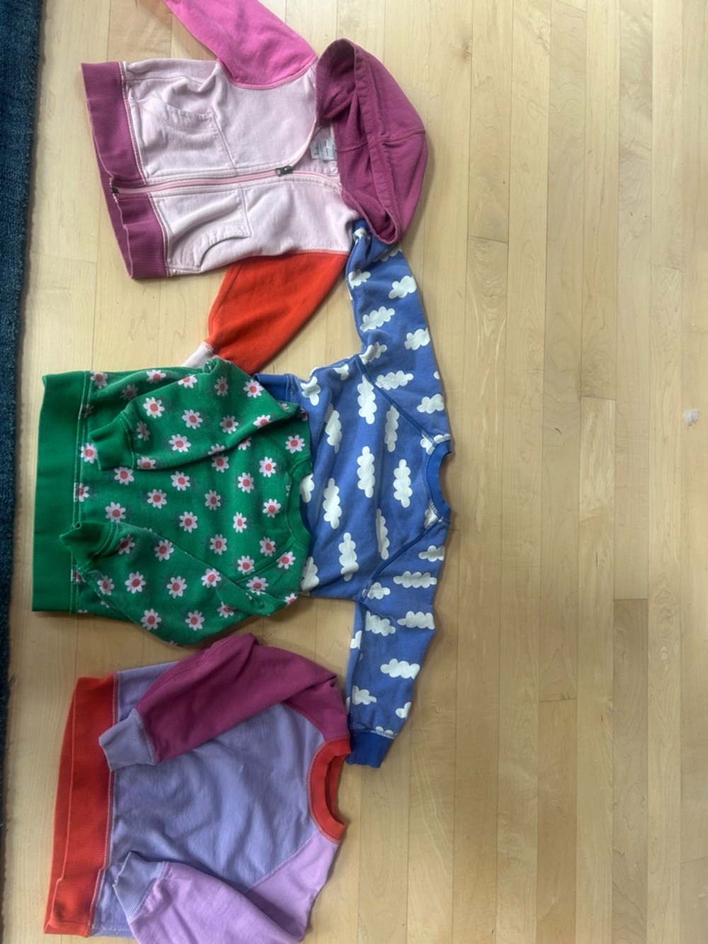 Hanna Andersson Bundle 4T and one hoodie 3T